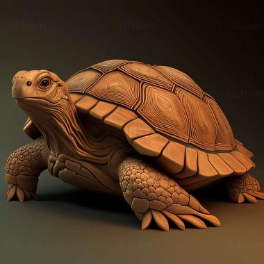 3D model Omophron chelys (STL)